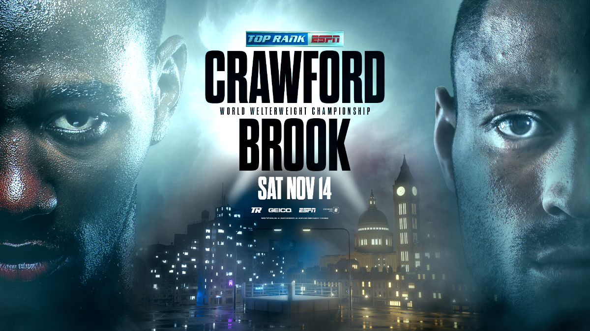 WBO WBO Welterweight World Champion Terence Crawford Battles Kell Brook November 14 LIVE on ESPN